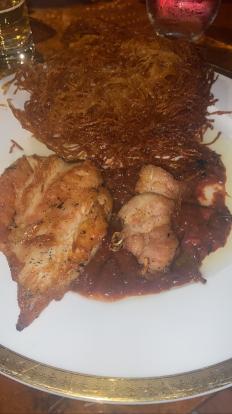 “Half Chicken” at Los Fuegos #food at Faena #food $38 2022