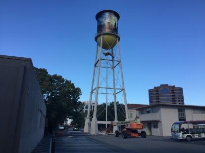 Warner Brothers studio water tower