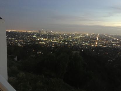 Los Angeles from Griffith Park during the night