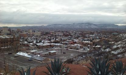 Snow in El Paso