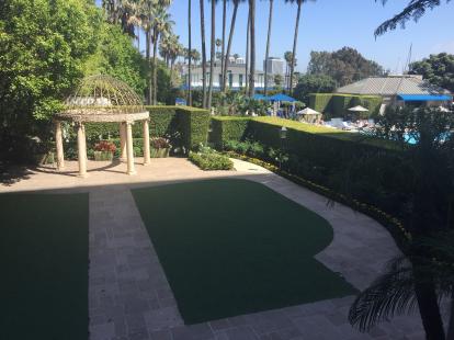 Ritz Carlton Marina Del Rey pool and outdoor area