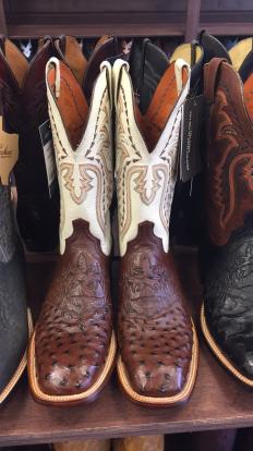 Lucchese Ostrich boots $600