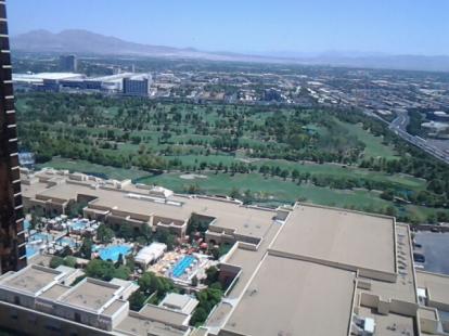 The pools at the Wynn Las Vegas