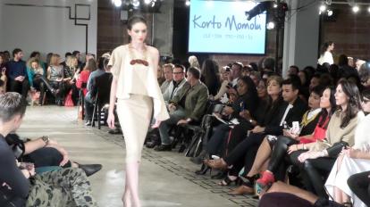 Kortu Momulu at Fashion X Dallas 2014