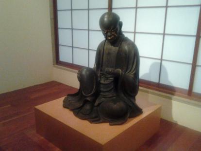 A statute from the Japanese collection at the Dallas Museum of Art