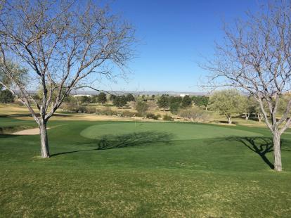 NMSU Golf Course driving range starts at $3 and opens at 8 am. Rounds of golf start at $32