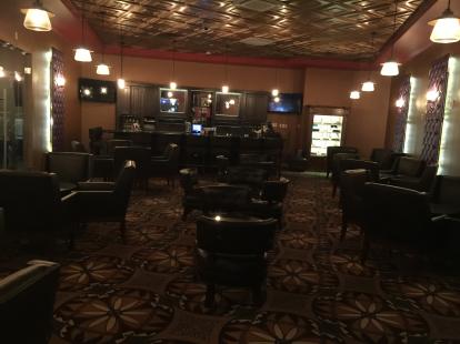 Casino lounge at Inn of the Mountain Gods next to the poker room.