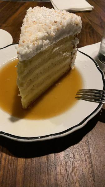 River Oyster Bar Five Layer Coconut Cake #food 2021 