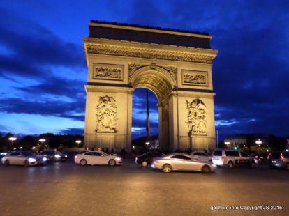 Arc De Triomphe - part of the Museum Pass is access to the top of the Arc for beautiful vi