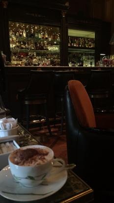 Cappuccino at Four Seasons George V bar #food