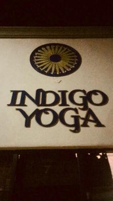 Indigo Yoga. Sign up for classes through the MindBody app.