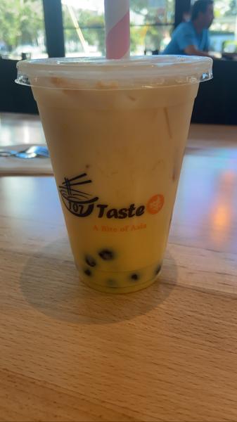 107 Taste mango bubble tea $5.50 #food 2022 excellent 