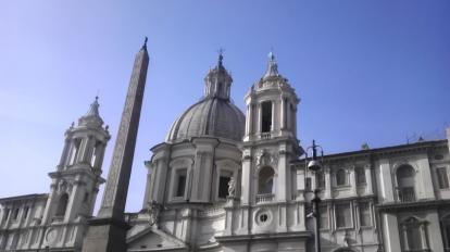 Chapel at Piazza Navona in Rome Italy