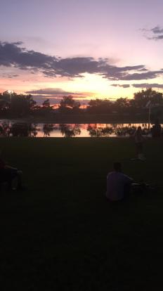 Young Park Sunset