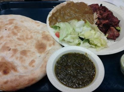 Lamb kabob at kabob house. Lot of #food for $15. Excellently prepared. Also try the combin