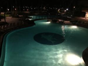 The large pool at the Hilton Waikoloa Hawaii