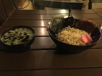 #food Kaedama ramen noodles dipping ramen with pork belly Tsukemen $10.50 