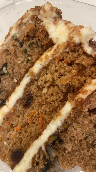 Carrot Express carrot cake $7.95 #food