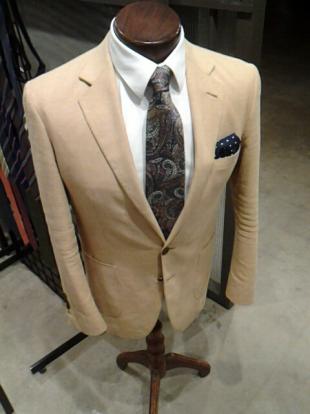 A sharp suit by Richard Soto at Fashion X Dallas 2014. Sotoandco.com