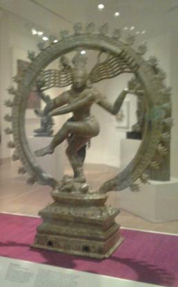 Shiva inside the Asian exhibit at the Dallas Art Museum