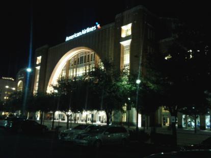 American Airlines center for a Dallas Stars game