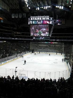 Stars win 3 to 1 against the Coyotes